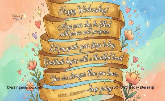 happy wednesday blessings