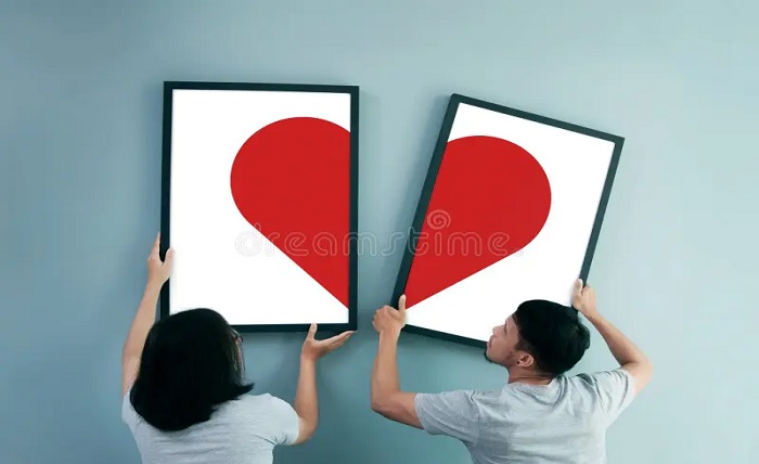 couple dp for whatsapp half half