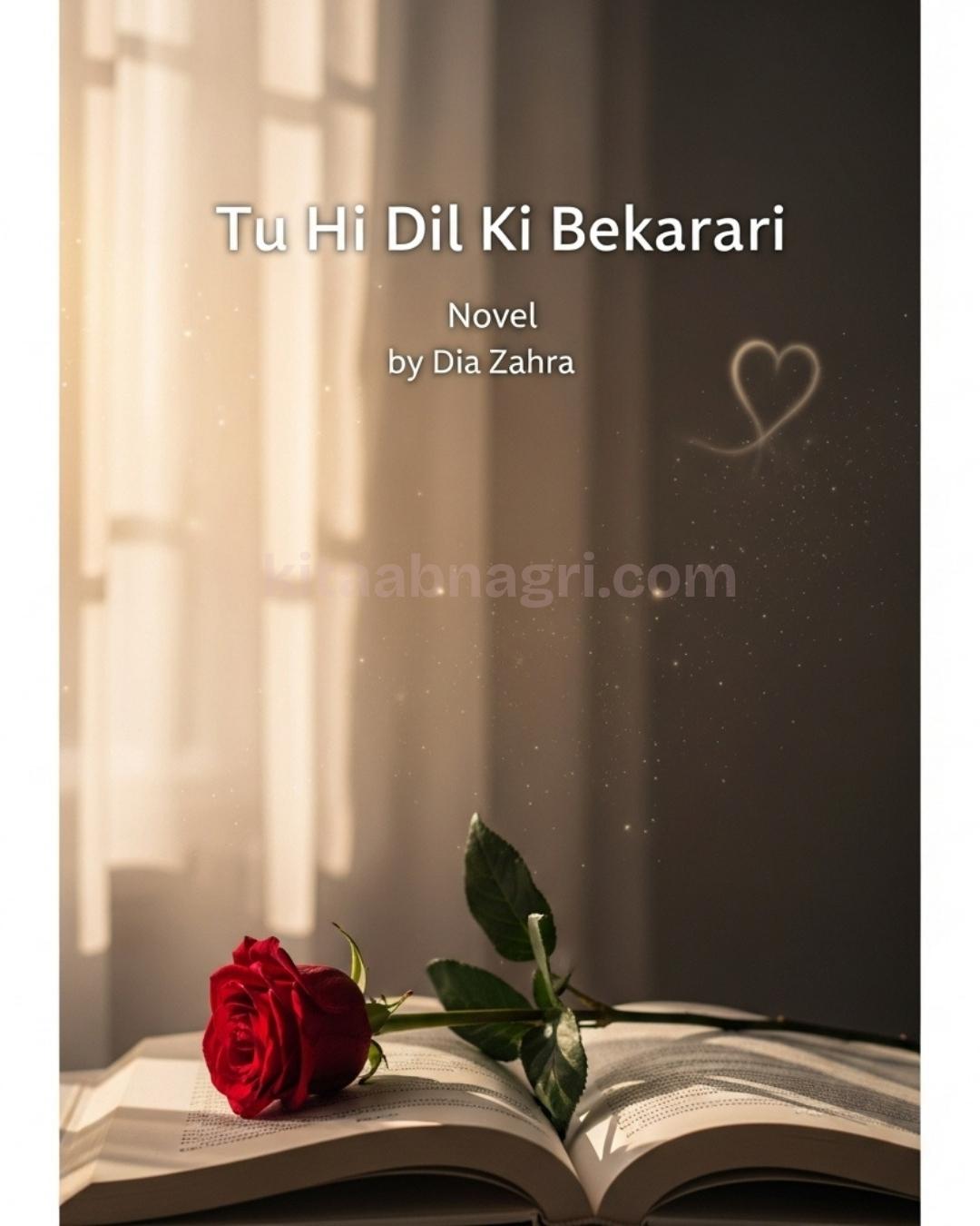 Tu Hi Dil Ki Bekarari Urdu Novel by Dia Zahra.